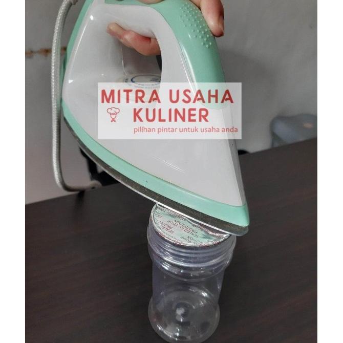 Segel Botol Sambal 100Pcs Diameter 5 Cm - Seal Mesin Induksi Sealer
