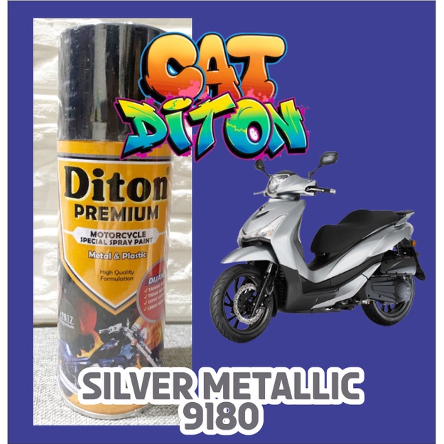 Cat motor diton premium 9180 silver metalik PILOK