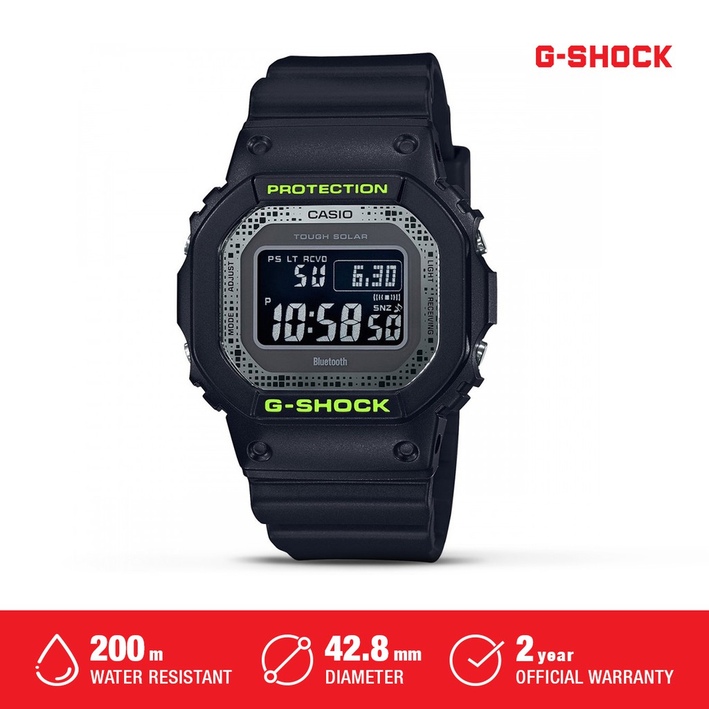 Casio G-Shock Solar Power Jam tangan Pria GW-B5600DC-1DR Waterproof