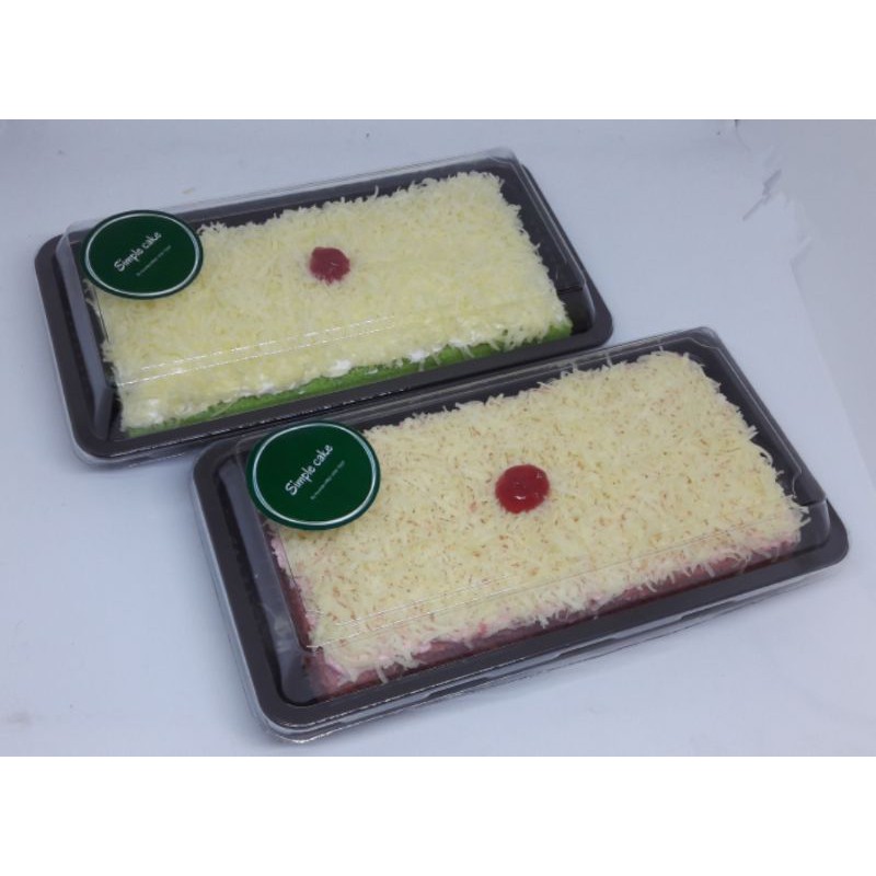 

Brownies Pandan/Brownies Strawberry