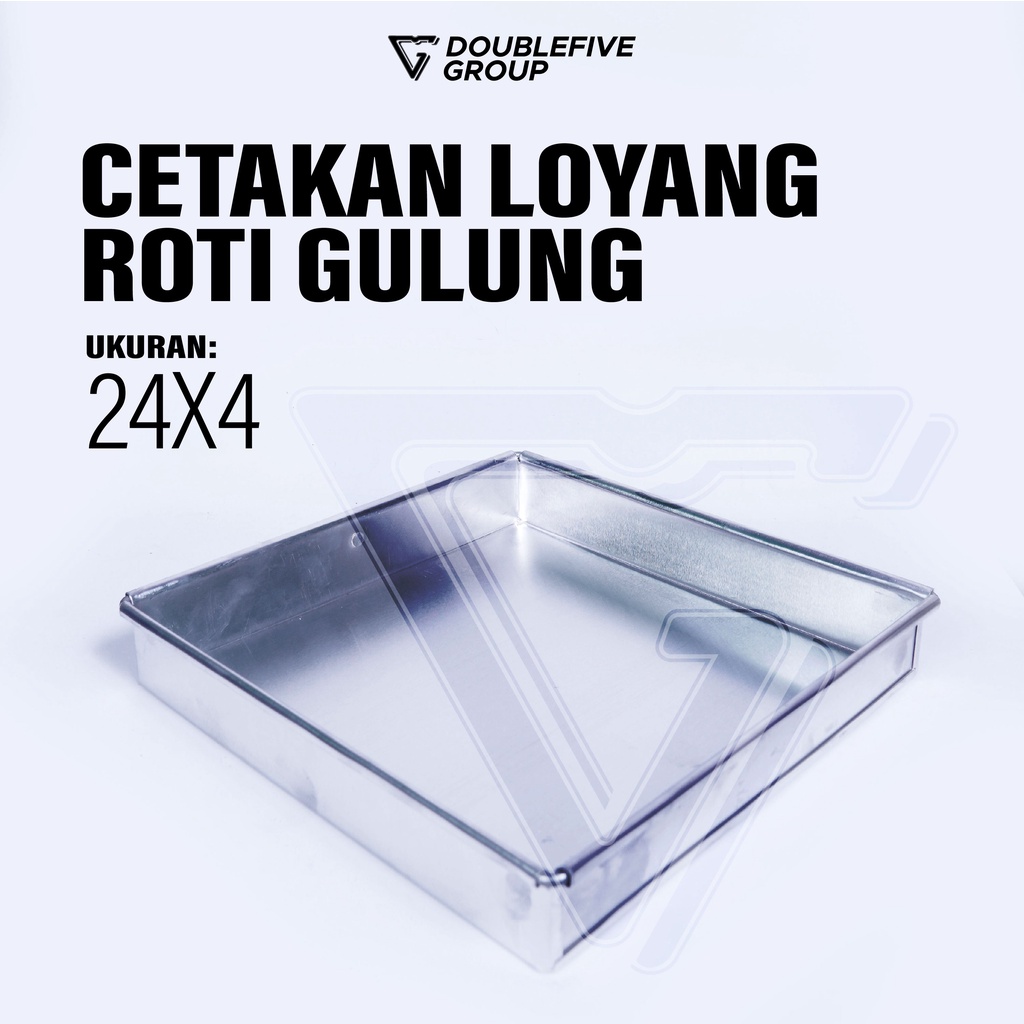 Loyang Kotak 16 - 30 cm/Loyang Bolu/Loyang Roti/Loyang Persegi/Loyang Kue Kering/Loyang