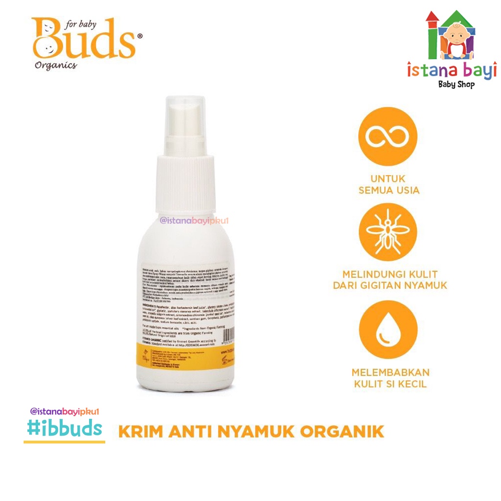 Buds Mozzie Clear Spray 100ml/anti nyamuk bayi