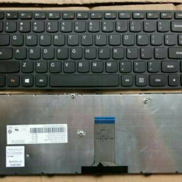 Keyboard laptop lenovo ideapad G40 G40-30 G40-45 G40-70 G40-75 G40-80 300-14ISK 300-14IBR 500-14ISK G41-35 Z41-70 Z40-70 series hitam