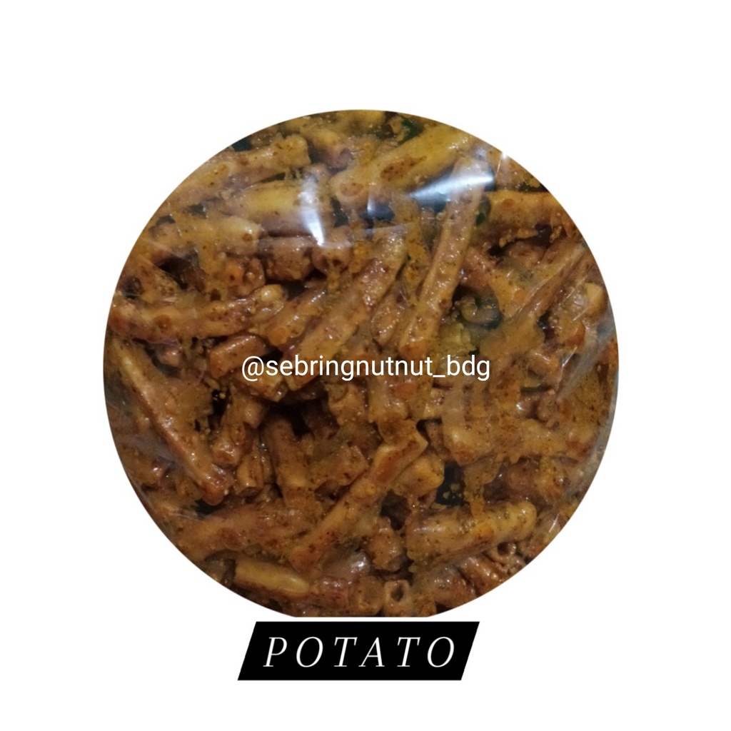 

Sebring Potato 500 gr Bumbu kacang daun jeruk Bandung