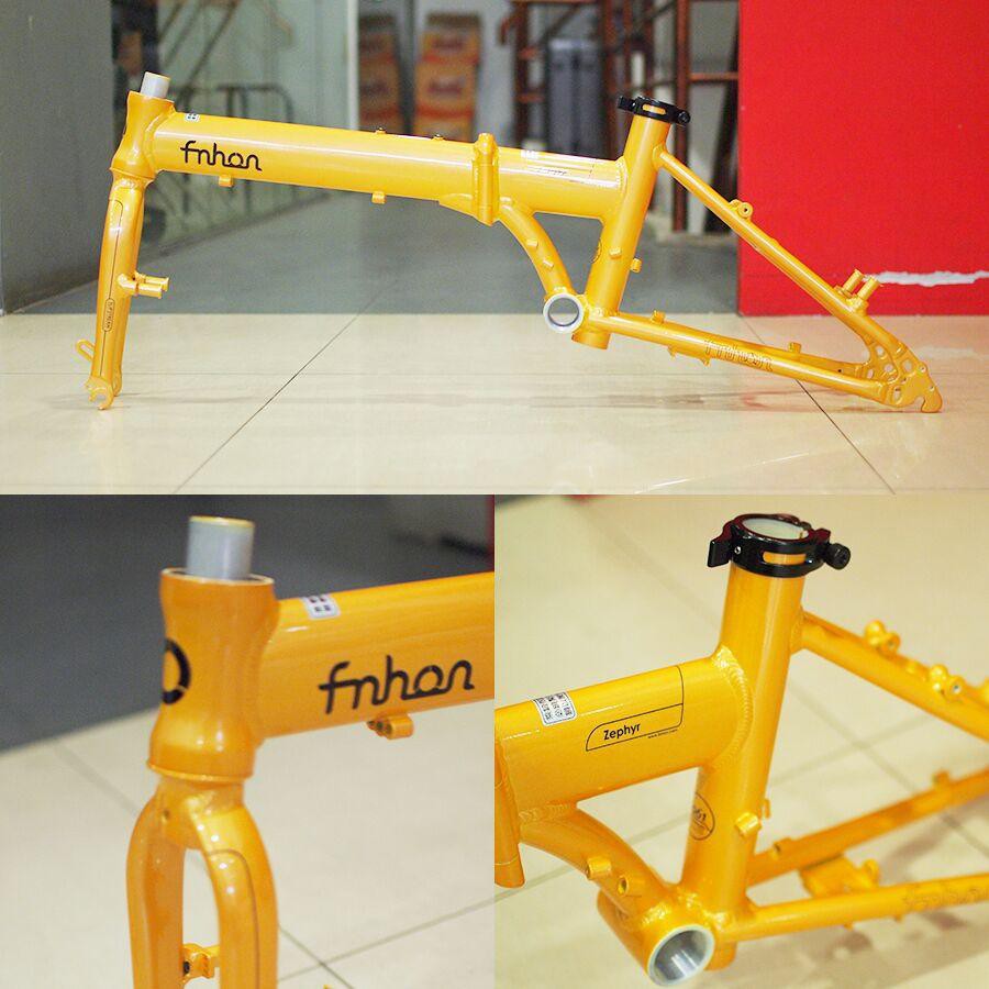 FnHon FRAME PLUS FORK ZEPHYR 16 INCH MANGO YELLOW 24112