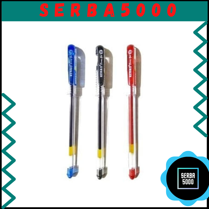 

SERBA5000-P802 Pena Pulpen Gel 0.5mm