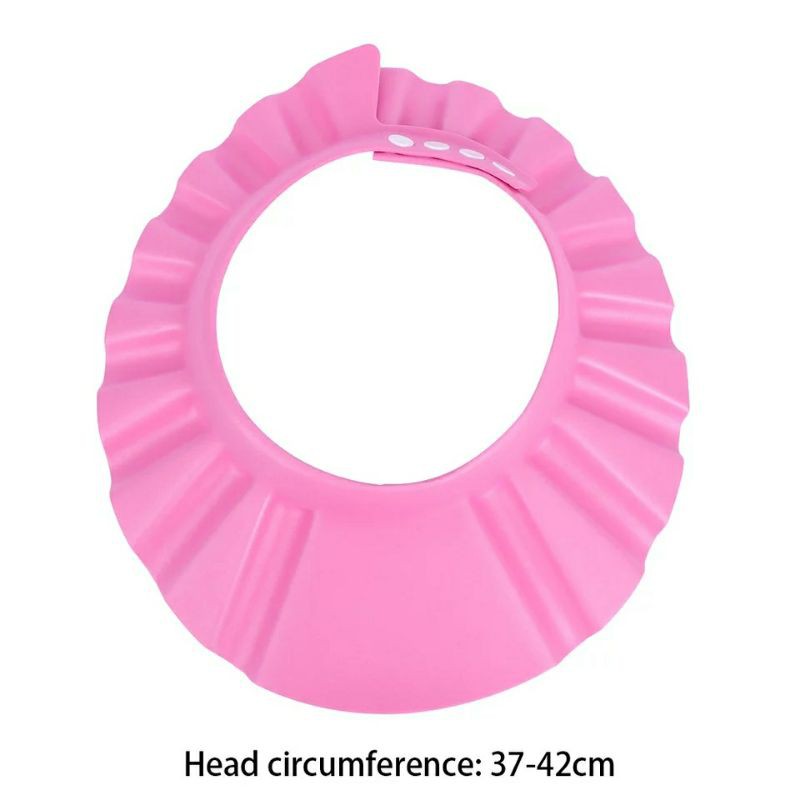 Topi Keramas Bayi dengan Anak Kancing Baby Shower Cap