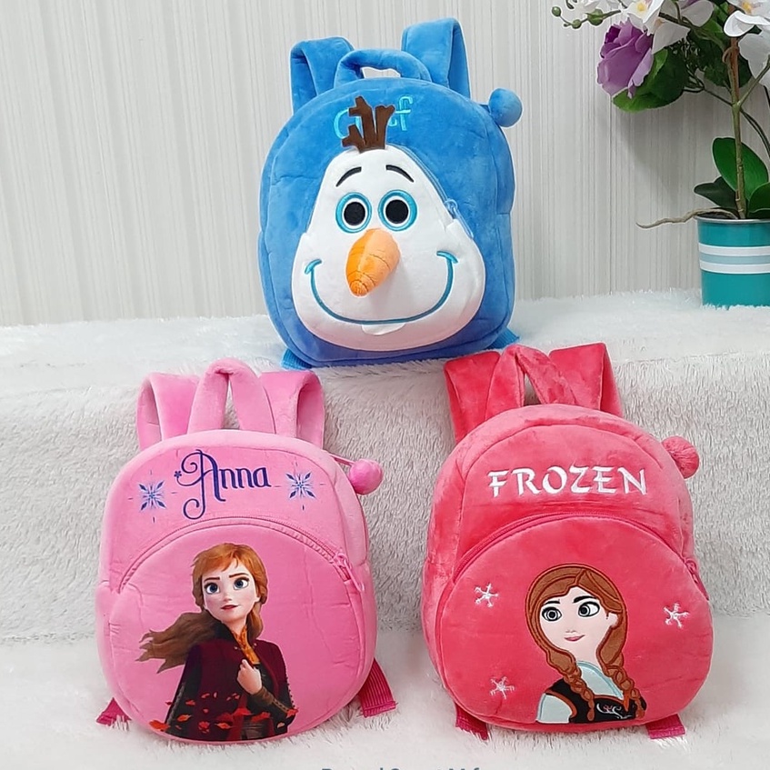 Toysopedia Ransel Anna Elsa 2rest Frozen Size M/tas Sekolah Anak