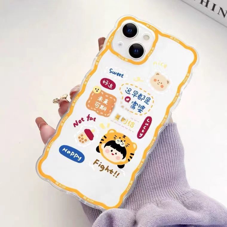 Soft Case Desain Gadis Lucu Untuk IPhone 13pro 12promaxSE2 2020 / 11 Pro MAX / 6S / 7 / 8plus / XR