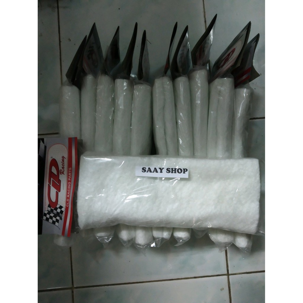 GLASSWOL CLD GASWOL CLD GASSWOL PUTIH KNALPOT CLD CREAMPIE R9 RCB ROB OZZA YONKJAYA WRC YYPANG AHM