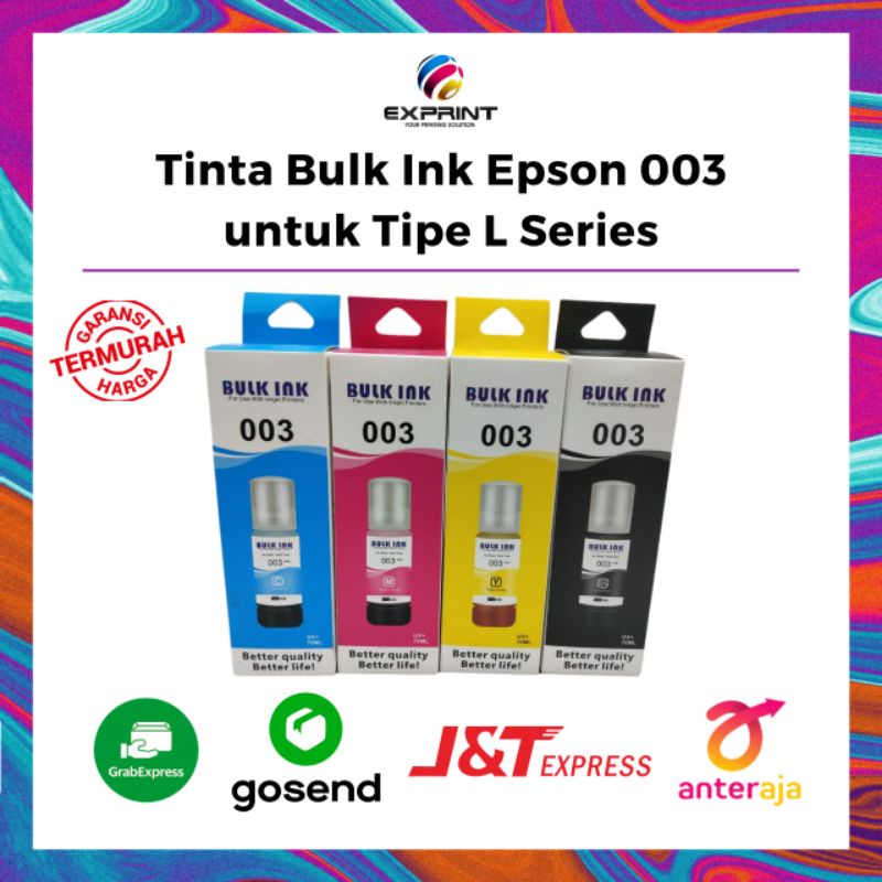 Tinta Epson 003 BULKINK L series