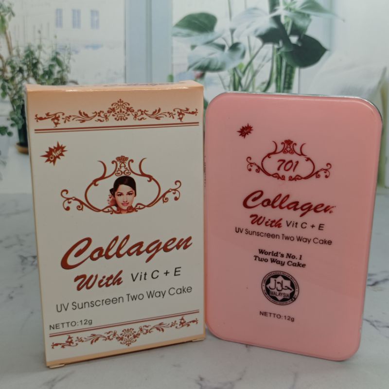 TWC/Bedak Collagen with vit a, c, e