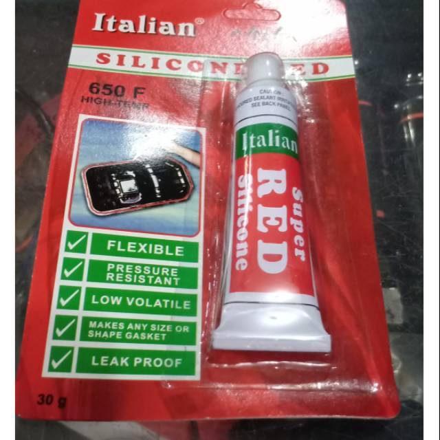 

SILICONE RED / LEM MERAH / LEM PACKING / LEM KARET PAKING