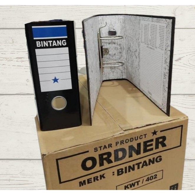 ORDNER BINDER DOKUMEN, MAP FOLDER FILE DOKUMENT, BINTANG UK KWITANSI A5 SETENGAH FOLIO