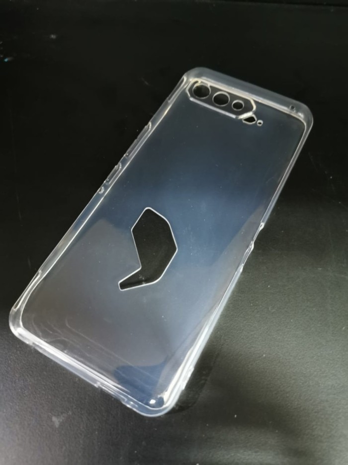 ORIGINAL SLIM PRESISI CASE COVER HP SOFT  PREMIUM ULTRA CLEAR TPU CLEAR  ASUS ROG PHONE 5 / ROG 5 CA