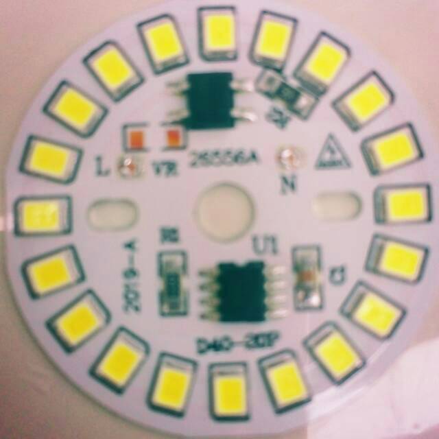 PCB Lampu LED ac 220v 9w