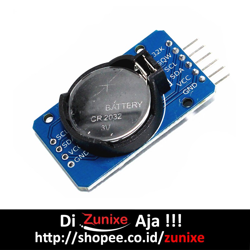 DS3231 I2C RTC REAL TIME CLOCK MODULE + BATERAI