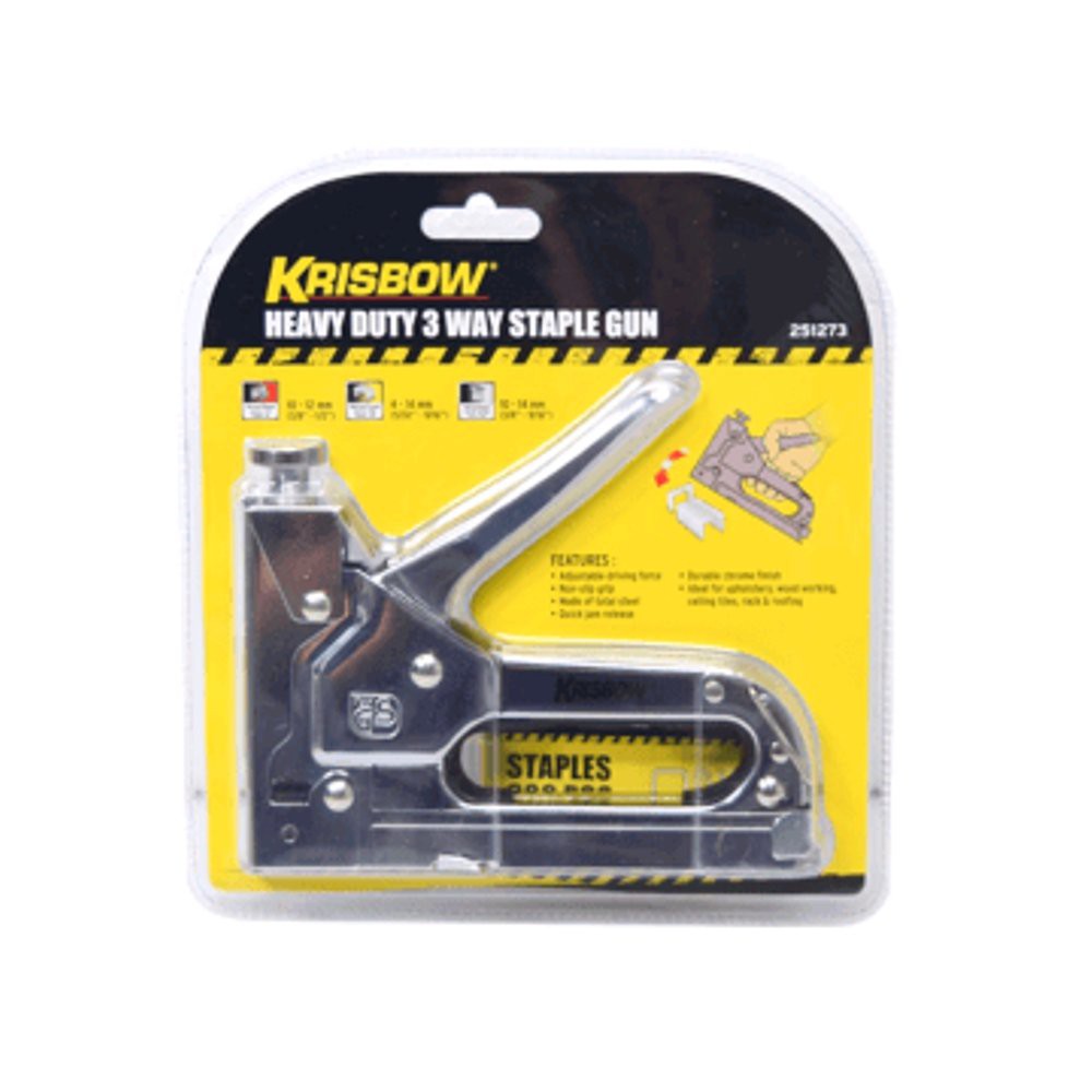 

Krisbow Stapler Tembak 3 In 1
