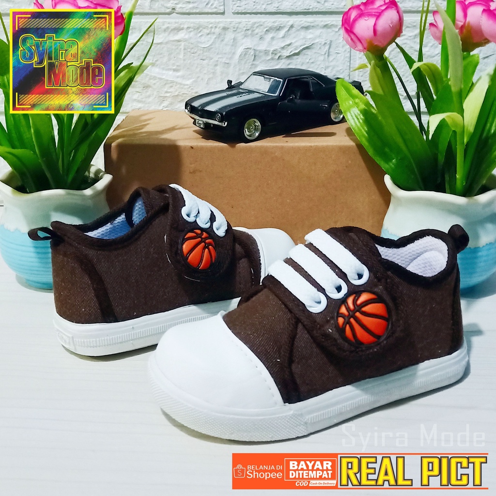 Sepatu Sneakers Anak Terlaris/ Sepatu Anak Usia 1 - 3 Tahun / Sepatu Cassual Prepet-1 / Sepatu Anak Murah