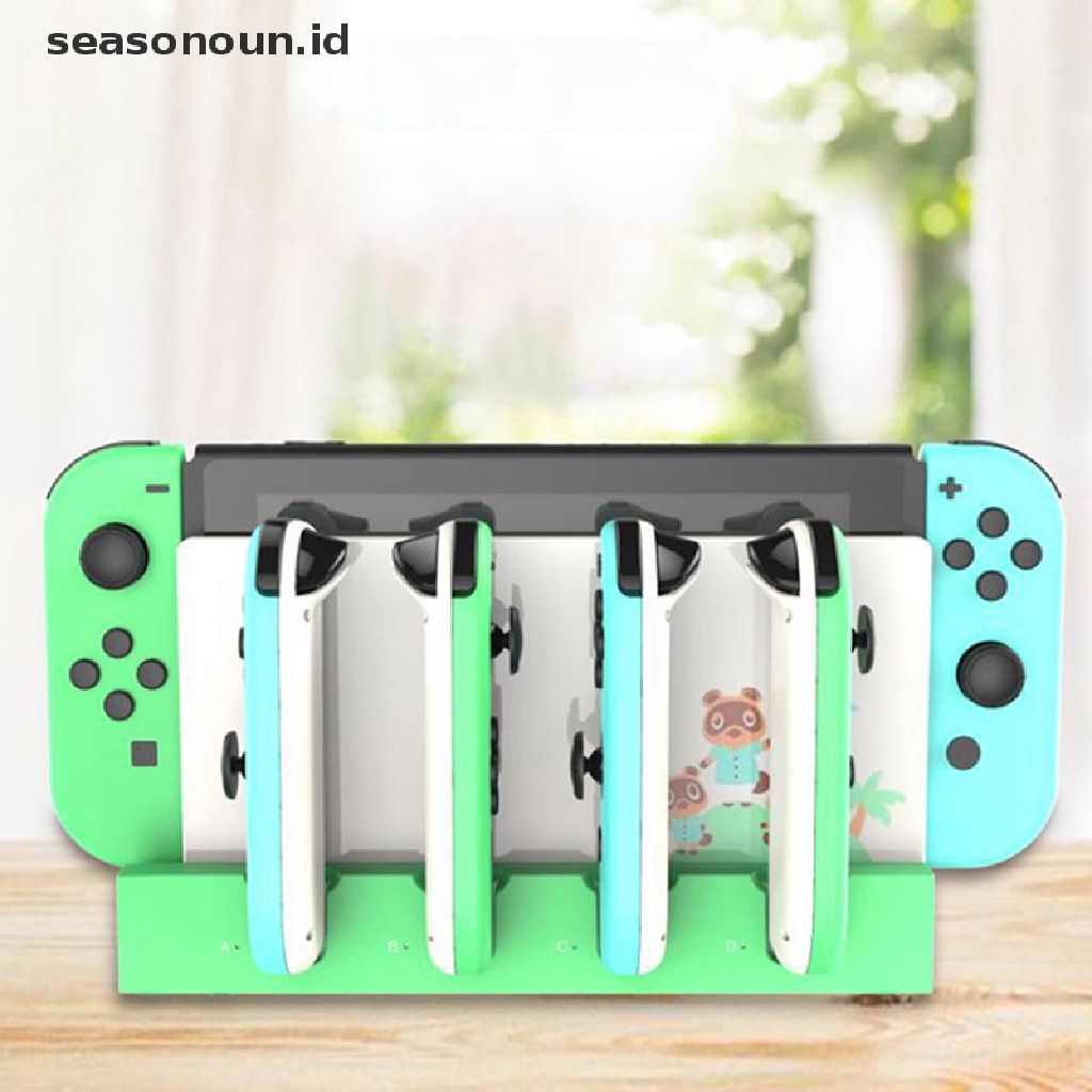 (seasonoun) Charging Dock Station Controller / Gamepad Untuk Nintendo Switch