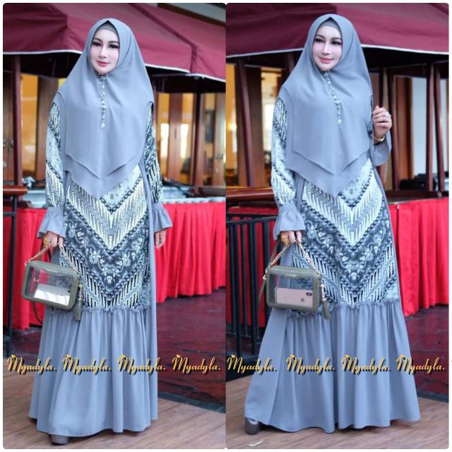 GAMIS BATIK SET SYAR'I - TANIA SYAR'I BY MYADYLA