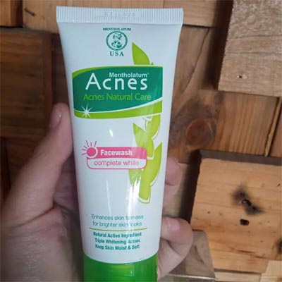 ACNES FACIAL FACE WASH COMPLETE WHITE 50 &amp; 100 GR PEMBERSIH WAJAH_Cerianti