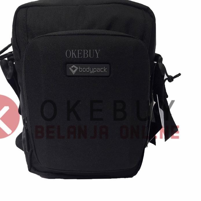 COV Tas Selempang Bodypack 7098 Contend 2 Travel Pouch - Black terbaru
