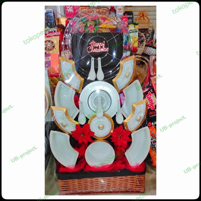 

Parcel Natal Lebaran Pecah Belah Dinner Set - Type I