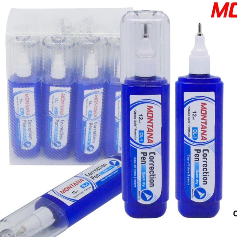 

MONTANA Correction Fluid / Cairan Koreksi / Penghapus Cair Montana OL-1