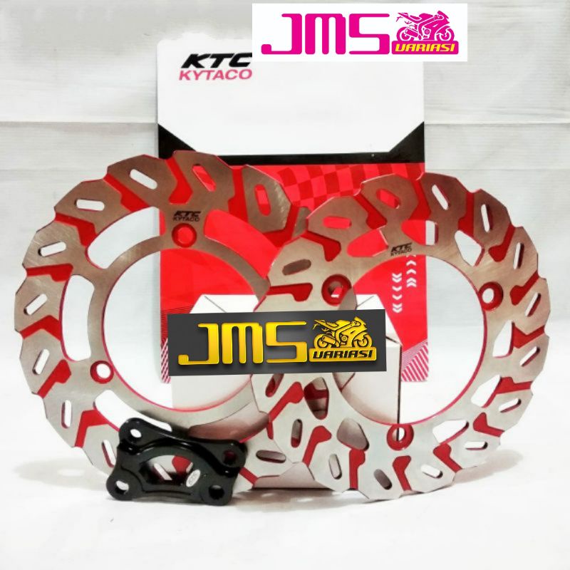 piringan cakram disc brake ktc kytaco original depan/belakang set nmax new nmax old aerox lexi