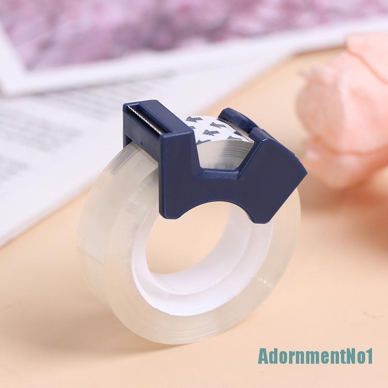 [AdornmentNo1]Adhesive Tape With Cutting Tool Writable Invisible Correction Tape Stationery