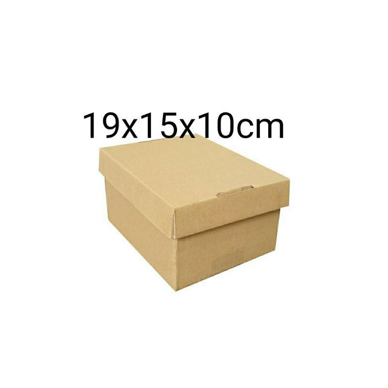 

BOX KOTAK KARDUS MURAH uk.19x15x10cm (SET TOP/ BOT RIES) KARDUS PAKING /HAMPERS/BAJU/MAKANAN