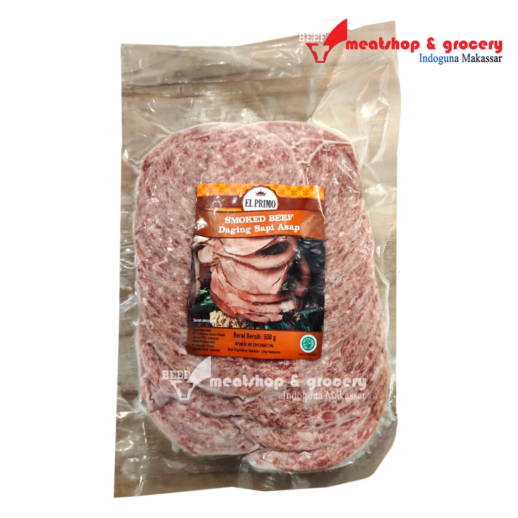 

El Primo Smoked Beef Daging Sapi Asap 500 gr