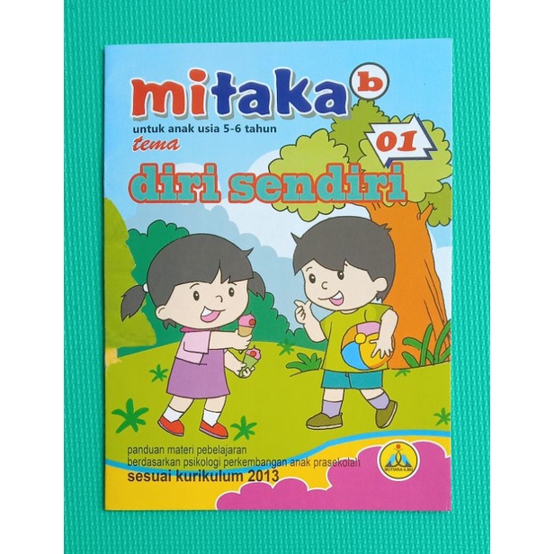 MAJALAH TK B TEMA DIRI SENDIRI, BUKU MATERI PELAJARAN TK UTK KELOMPOK B, MATERI KOMPLIT TK B.