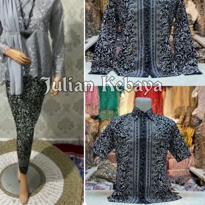 ♜ SET KEBAYA COUPLE BATIK / COUPLE KEBAYA TUNANGAN SET KEMEJA BATIK MODERN / BAJU BATIK COUPLE KEBAY