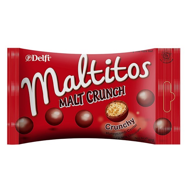 

DELFI MALTITOS MALT CRUNCH 36G | BISCUITS CHOCOLATE