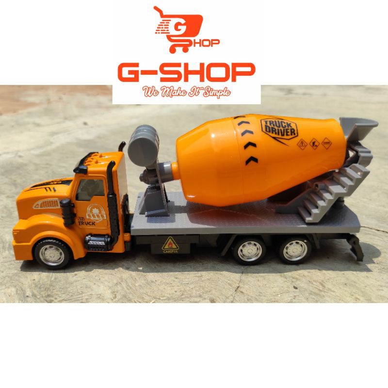 DIECAST TRUK - Truk Engineering Construction Molen