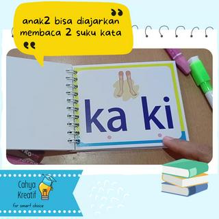 Jual Mainan Edukasi Anak Kartu Belajar Flashcard Edukatif 1 Paket ...