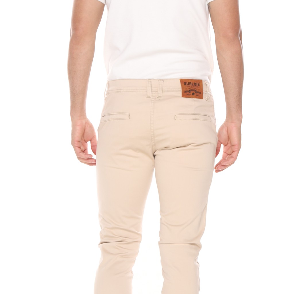 Celana panjang chino cream / burlois