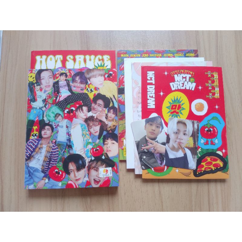 NCT DREAM HOT SAUCE SHARING ALBUM CRAZY VER PC MARK JENO