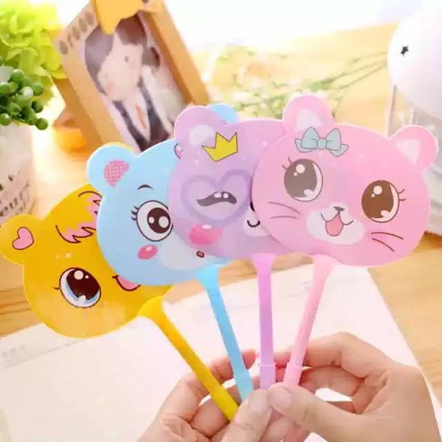 

Bulpen kipas cartoon - bulpen kipas anak Animals - BULPEN - SOUVENIR - pena