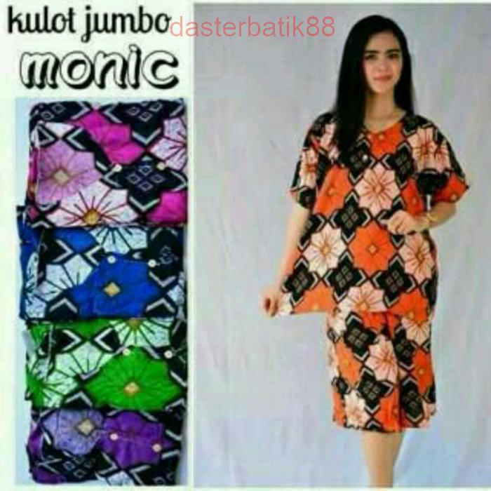 DASTER BATIK Kulot jumbo monic / ECER BATIK BALI
