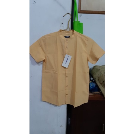 Kemeja Koko LC Waikiki kerah mandarin - Size 10-11 Tahun