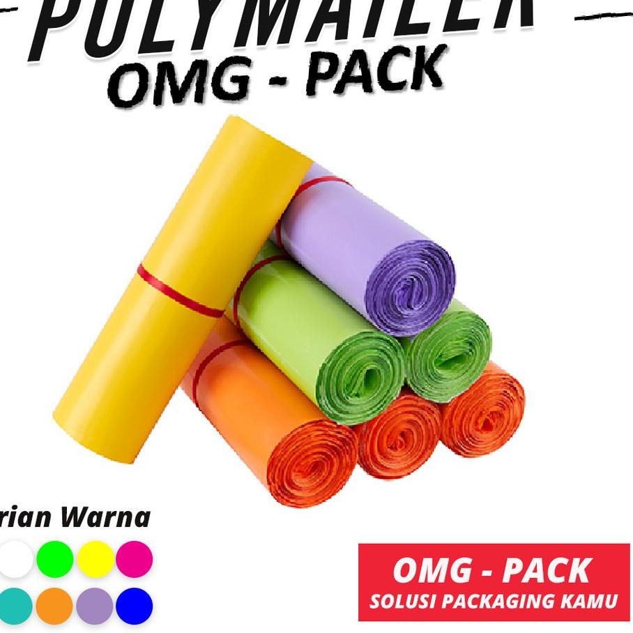 

Ready Stock PLASTIK POLYMAILER 25x35 Kantong Amplop Tebal Premium Online Shop Packing Baju 100 Pcs H