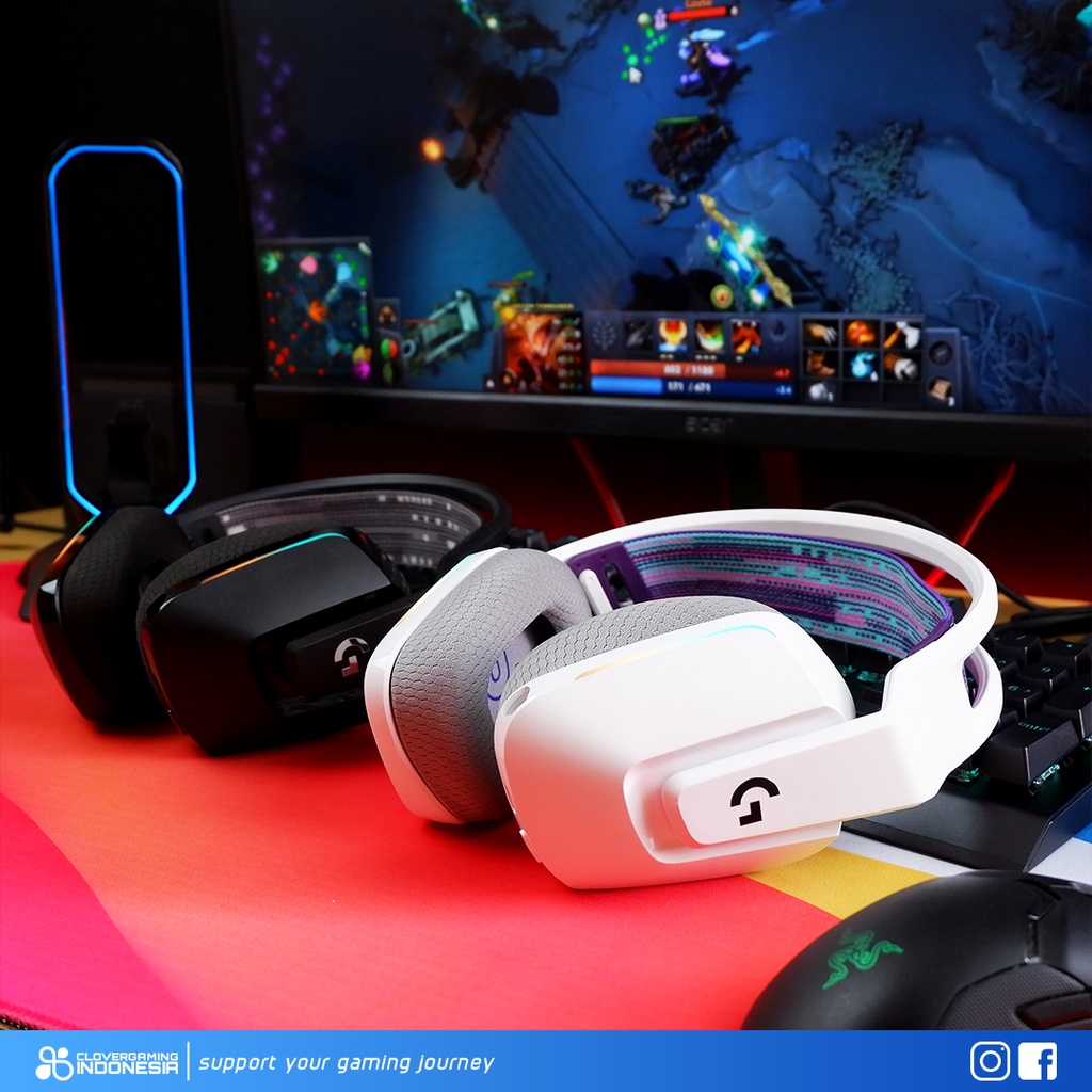 Logitech G733 Lightspeed RGB - Wireless Gaming Headset