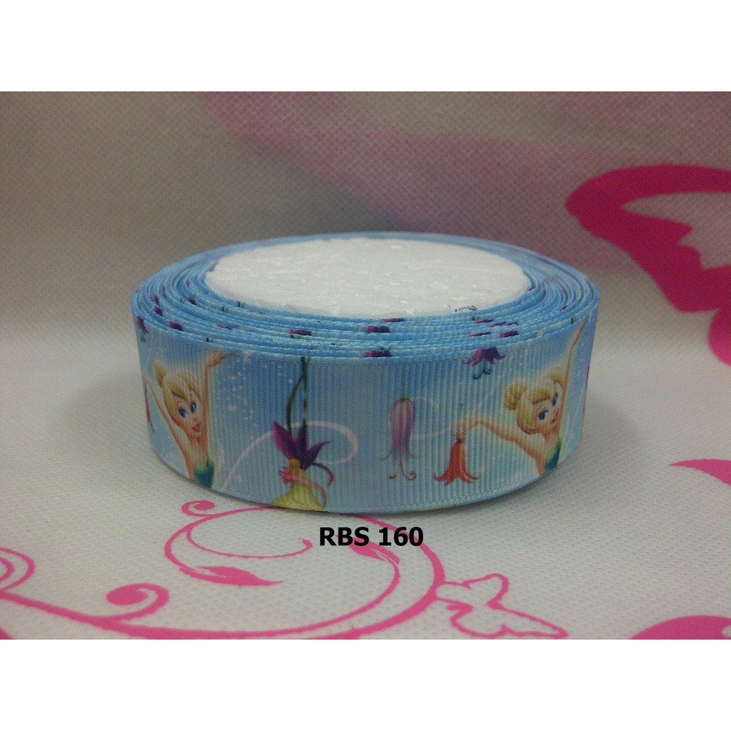 

[10 YARD] PITA GROSGRAIN MOTIF TINKERBELL SALE RBS 160