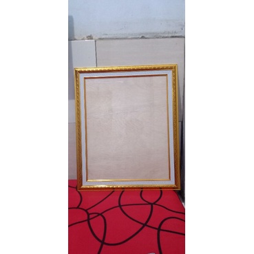 Bingkai Foto Linen Frame Pigura List Emas List Silver  10R 10RS