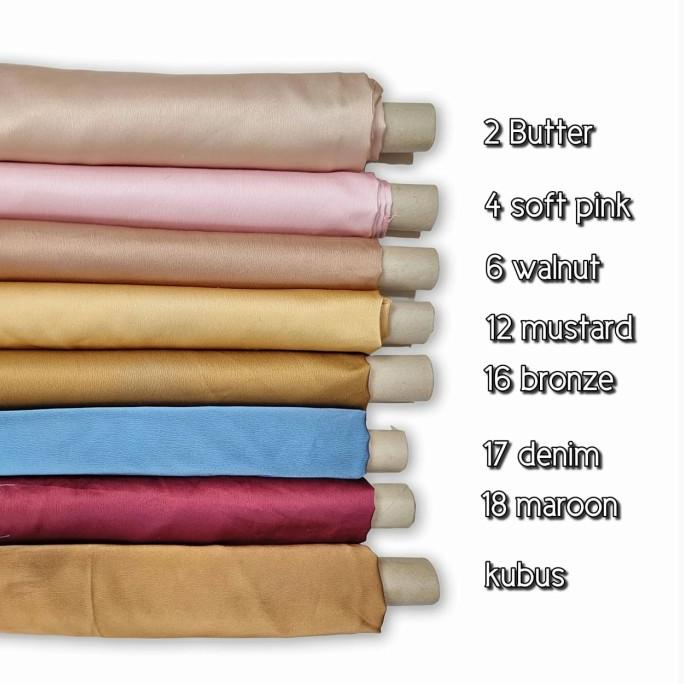 KAIN SILK VERSACE/ KAIN SILK POLOS TEBAL
