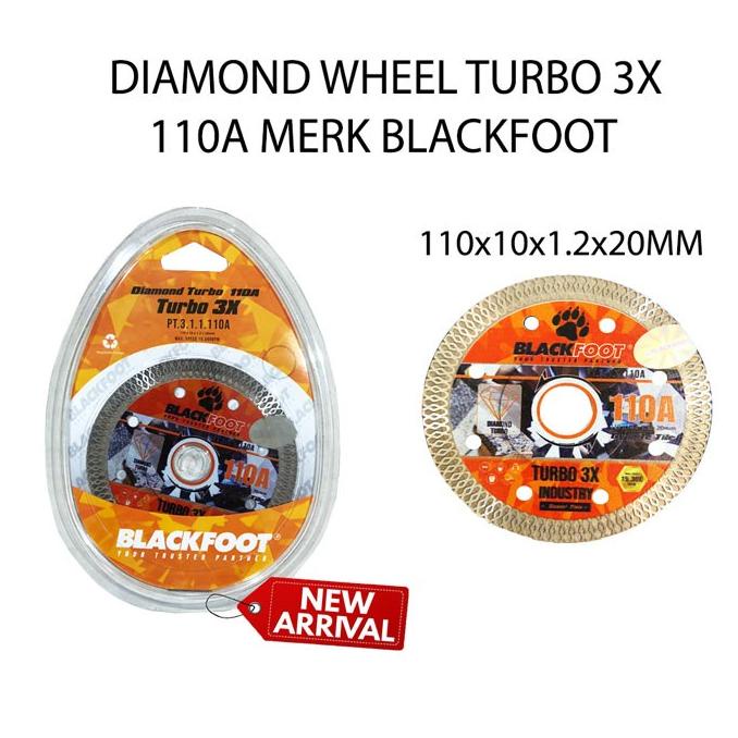 Mata Potong 110 Blackfoot Diamond Wheel Turbo Multi Cutter