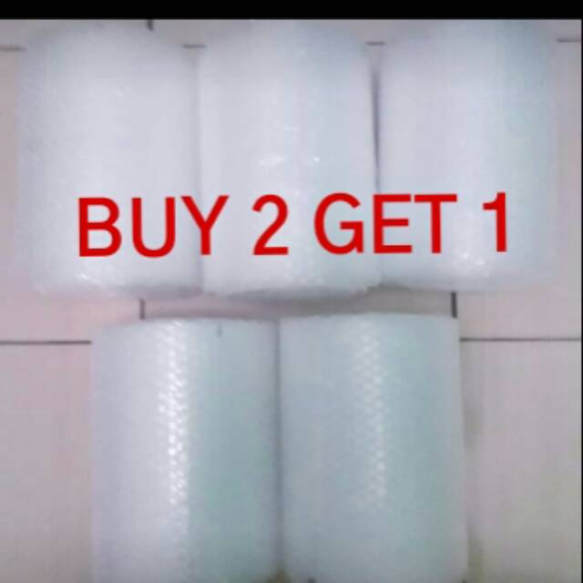 

Buble Wrap / plastik gelembung ukuran 25cm x 10m